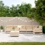 Juego de sofás de jardín 7 piezas madera maciza de pino von , Gartensets - Ref: Foro24-3250896, Preis: 383,12 €, Rabatt: %