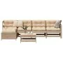Set of 6 garden sofas solid pine wood by , Garden sets - Ref: Foro24-3250924, Price: 344,45 €, Discount: %
