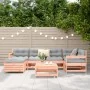 Juego de sofás de jardín 7 pzas madera maciza de abeto Douglas by , Garden sets - Ref: Foro24-3250958, Price: 390,96 €, Disco...