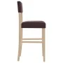Taburetes altos 2 uds madera maciza de caucho y cuero sintético by , Kitchen stools - Ref: Foro24-4006197, Price: 81,01 €, Di...