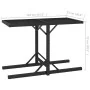 Set de comedor de jardín 3 pzas ratán PE vidrio templado negro by , Garden sets - Ref: Foro24-3095930, Price: 206,92 €, Disco...