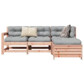 Juego de sofás de jardín 4 pzas madera maciza de abeto Douglas by , Garden sets - Ref: Foro24-3250778, Price: 248,91 €, Disco...