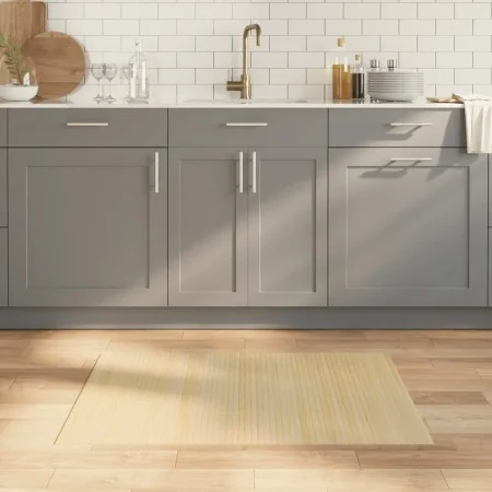 Alfombra rectangular bambú color natural claro 70x100 cm von , Teppiche - Ref: Foro24-376741, Preis: 19,21 €, Rabatt: %
