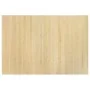 Alfombra rectangular bambú color natural claro 70x100 cm von , Teppiche - Ref: Foro24-376741, Preis: 19,21 €, Rabatt: %