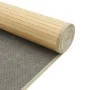 Alfombra rectangular bambú color natural claro 100x500 cm by , Rugs - Ref: Foro24-376963, Price: 59,76 €, Discount: %