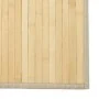 Alfombra rectangular bambú color natural claro 100x500 cm by , Rugs - Ref: Foro24-376963, Price: 59,76 €, Discount: %