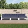 Cojines para muebles de palets 7 unidades tela azul marino by , Cushions for chairs and sofas - Ref: Foro24-3217155, Price: 2...