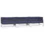 Cojines para muebles de palets 7 unidades tela azul marino by , Cushions for chairs and sofas - Ref: Foro24-3217155, Price: 2...