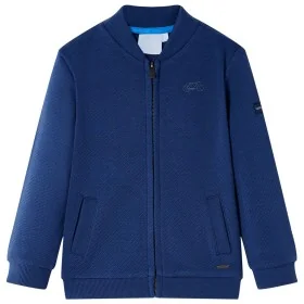 Sudadera infantil con cremallera azul marino 140 von , Kinder-T-Shirts - Ref: Foro24-12143, Preis: 14,31 €, Rabatt: %