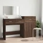 Juego de tocador de 3 piezas madera de ingeniería marrón roble de , Conjuntos de muebles para dormitorios - Ref: Foro24-32765...