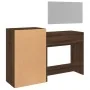 Juego de tocador de 3 piezas madera de ingeniería marrón roble de , Conjuntos de muebles para dormitorios - Ref: Foro24-32765...