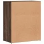 Aparador de madera de ingeniería 2 uds marrón roble 60x31x70 cm by , Sideboards - Ref: Foro24-3276545, Price: 116,86 €, Disco...
