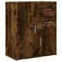Aparador de madera de ingeniería 2 uds roble ahumado 60x31x70cm by , Sideboards - Ref: Foro24-3276564, Price: 145,82 €, Disco...