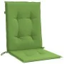 Cojines silla respaldo bajo 2 ud tela verde melange 100x50x4 cm by , Cushions for chairs and sofas - Ref: Foro24-4002460, Pri...