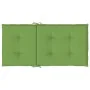 Cojines silla respaldo bajo 2 ud tela verde melange 100x50x4 cm by , Cushions for chairs and sofas - Ref: Foro24-4002460, Pri...