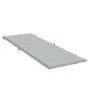Cojín para tumbona tela gris claro melange 186x58x3 cm de , Cojines para sillas y sofás - Ref: Foro24-4002476, Precio: 38,51 ...