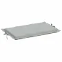 Cojín para tumbona tela gris claro melange 186x58x3 cm de , Cojines para sillas y sofás - Ref: Foro24-4002476, Precio: 38,51 ...