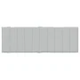 Cojín para tumbona tela gris claro melange 186x58x3 cm de , Cojines para sillas y sofás - Ref: Foro24-4002476, Precio: 38,51 ...
