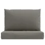 Cojines para sofá de palets 2 uds tela gris oscuro melange by , Cushions for chairs and sofas - Ref: Foro24-4002642, Price: 5...