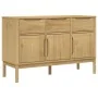 Aparador FLORO madera maciza de pino marrón cera 114x43x74 cm de , Aparadores - Ref: Foro24-374023, Precio: 216,00 €, Descuen...