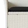 Set comedor jardín 7 pzas cojines ratán sintético vidrio blanco von , Gartensets - Ref: Foro24-3278582, Preis: 554,58 €, Raba...
