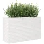 Jardinera madera maciza de pino blanco 110x40x68,5 cm by , Pots and planters - Ref: Foro24-3282495, Price: 251,50 €, Discount: %