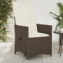 Sillón reclinable de jardín con cojines ratán sintético marrón von , Gartenstühle - Ref: Foro24-365639, Preis: 131,27 €, Raba...