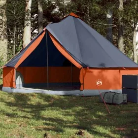 Tienda familiar tipi para 6 personas impermeable gris naranja by , tents - Ref: Foro24-94587, Price: 141,11 €, Discount: %