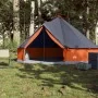 Tienda familiar tipi para 6 personas impermeable gris naranja by , tents - Ref: Foro24-94587, Price: 141,24 €, Discount: %