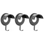 Soporte para bridas de pared hierro negro by , Horse rein accessories - Ref: Foro24-172445, Price: 17,68 €, Discount: %