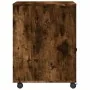 Soporte para impresora con ruedas roble ahumado 60x50x67 cm von , Drucker unterstützt - Ref: Foro24-840629, Preis: 89,32 €, R...