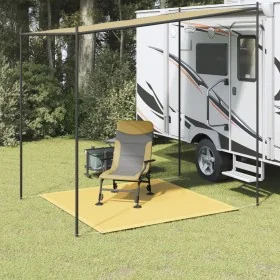 Alfombra para tienda de campaña HDPE beige 250x250 cm by , Tent Accessories - Ref: Foro24-310760, Price: 20,86 €, Discount: %