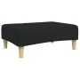 Fußstütze aus schwarzem Stoff 77x55x31 cm von , Osmanen - Ref: Foro24-4007373, Preis: 68,59 €, Rabatt: %
