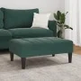 Fußstütze aus dunkelgrünem Samt 77x55x31 cm von , Osmanen - Ref: Foro24-4007386, Preis: 67,74 €, Rabatt: %