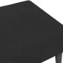 Reposapiés de terciopelo negro 77x55x31 cm de , Otomanas - Ref: Foro24-4007378, Precio: 67,25 €, Descuento: %
