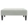 Fußstütze aus hellgrauem Samt 77x55x31 cm von , Osmanen - Ref: Foro24-4007384, Preis: 67,75 €, Rabatt: %