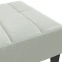 Fußstütze aus hellgrauem Samt 77x55x31 cm von , Osmanen - Ref: Foro24-4007384, Preis: 67,75 €, Rabatt: %