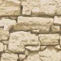 Pantalla de privacidad jardín PVC look piedra beige 35x0,19 m de , Paneles de vallas - Ref: Foro24-4005542, Precio: 39,86 €, ...