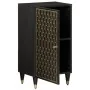 Armario auxiliar madera maciza de mango 40x33x75 cm de , Aparadores - Ref: Foro24-358344, Precio: 105,16 €, Descuento: %