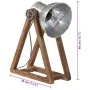 Lámpara de escritorio plateado vintage 25 W E27 30x17x40 cm von , Lampen - Ref: Foro24-371897, Preis: 44,79 €, Rabatt: %