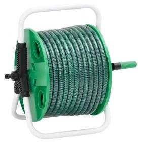 Carrete de manguera de pie con set racores PVC verde 0,75" 20 m von , Gartenschlauchhalter - Ref: Foro24-3281513, Preis: 61,6...