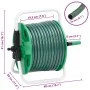 Carrete de manguera de pie con set racores PVC verde 0,75" 20 m von , Gartenschlauchhalter - Ref: Foro24-3281513, Preis: 61,6...