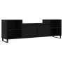 Mueble para TV madera contrachapada negro 160x35x55 cm by , TV Furniture - Ref: Foro24-831349, Price: 108,56 €, Discount: %