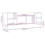 Mueble para TV madera contrachapada negro 160x35x55 cm by , TV Furniture - Ref: Foro24-831349, Price: 108,56 €, Discount: %