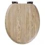 Tiger Asiento de WC de cierre suave Scaffold MDF marrón 252022546 by , Toilet and bidet seats - Ref: Foro24-418327, Price: 56...
