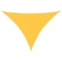 Toldo de vela triangular de tela oxford amarillo 3x4x4 m by , Umbrellas - Ref: Foro24-135614, Price: 24,21 €, Discount: %