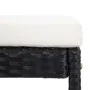 Mesa y sillas bar jardín 9 pzas ratán sintético y madera negro by , Garden sets - Ref: Foro24-49566, Price: 704,26 €, Discoun...
