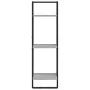 Estantería de pared 3 niveles madera gris Sonoma 30x25x100 cm de , Estantes y estanterías - Ref: Foro24-836306, Precio: 34,70...