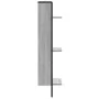 Estantería de pared 3 niveles madera gris Sonoma 30x25x100 cm de , Estantes y estanterías - Ref: Foro24-836306, Precio: 34,70...