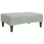 Sofá cama de 2 plazas con taburete terciopelo gris claro by , Sofas - Ref: Foro24-3258116, Price: 335,65 €, Discount: %